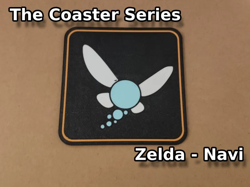 Untersetzer-Serie: Zelda - Navi