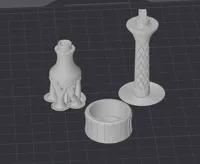 0.08mm layer, 2 walls, 15% infill, supported