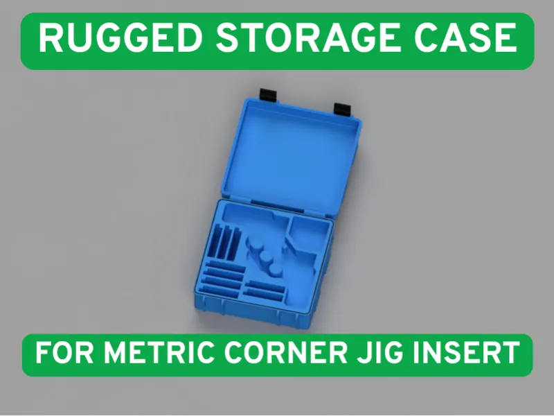 Corner Jig changeable Radius/Chamfer  Rugged Case