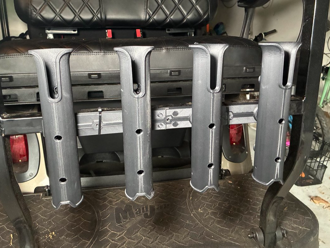 Single, Double or 4 Fishing Rod(s), Rack System