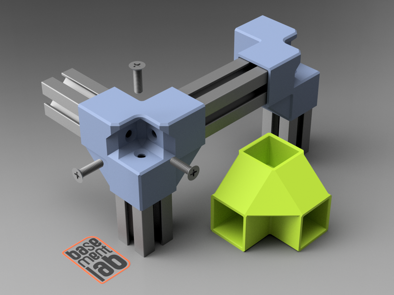 3-way connector 2020 profiles  HEAVY-DUTY