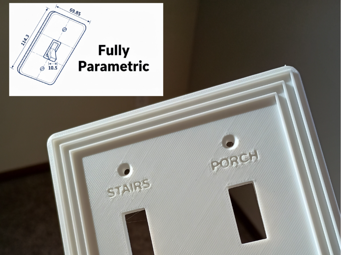 PrecisionFit Parametric Wall Plate & Gasket System