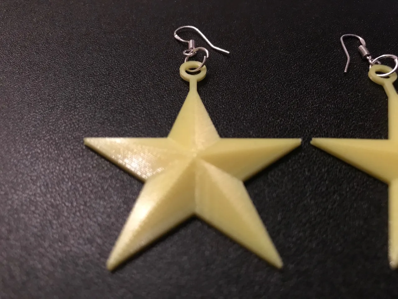 Christmas Star Earrings view 3