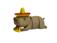 Capybara with Sombrero 0.2mm layer, 2 walls, 15% infill