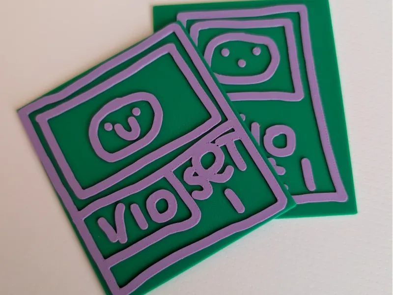 Trading Cards - Smiley and OMG