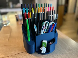 Range crayons organiseur de bureau