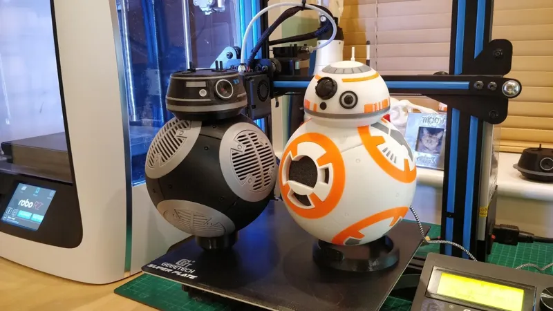 BB-9 Google Home costume or standalone model