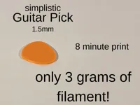 1.5mm Guitar pick