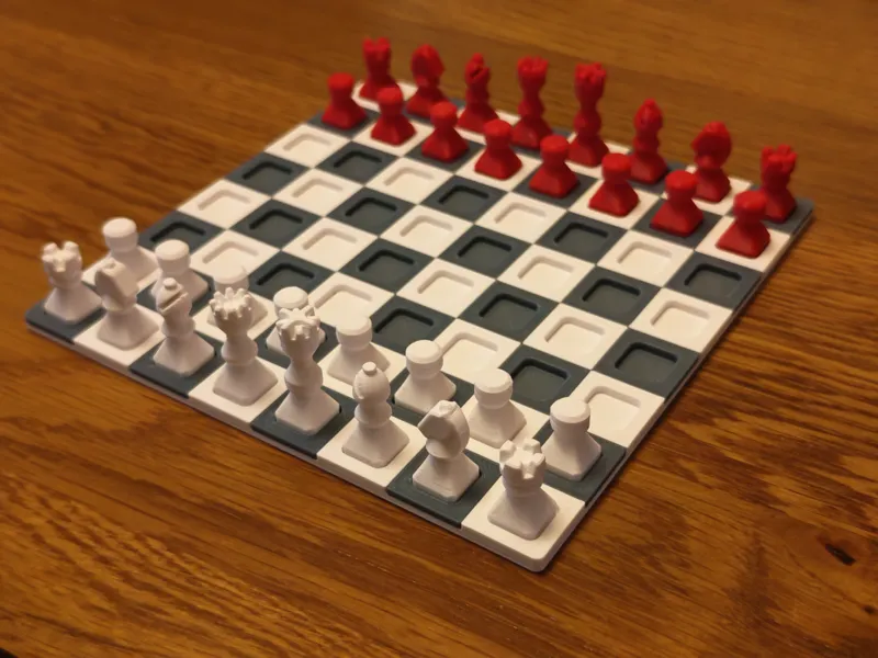 Chess and Checkers Travel Game