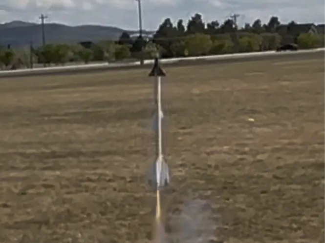 Aim 9 Sidewinder V2 Model rocket 