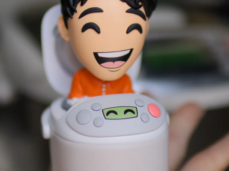 Uncle Roger Rice Cooker Figure 