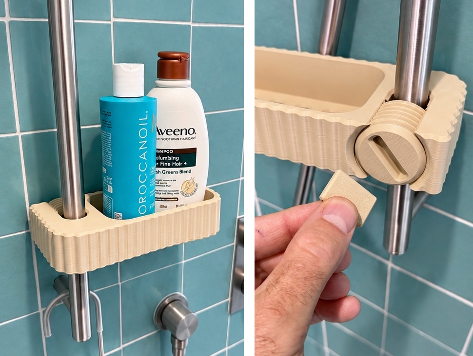 Shampoo / Soap dish for Shower - 1