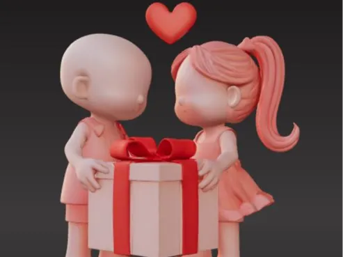 Lovely couple holding hands - San Valentine 