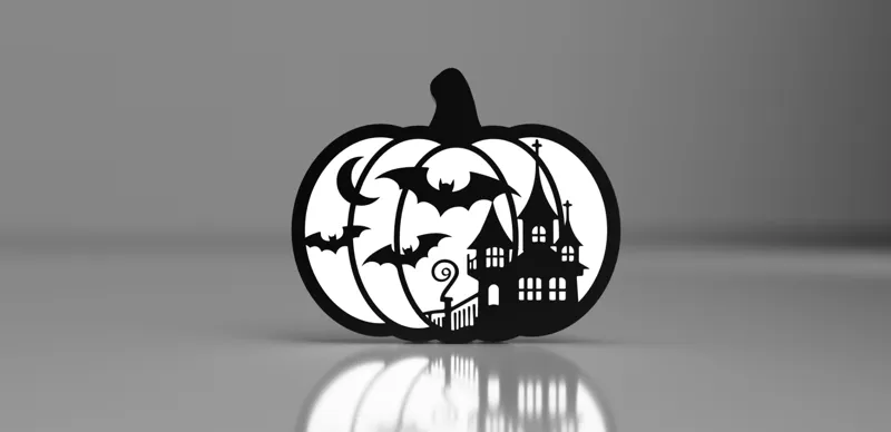 Pumpkin LED Light Box