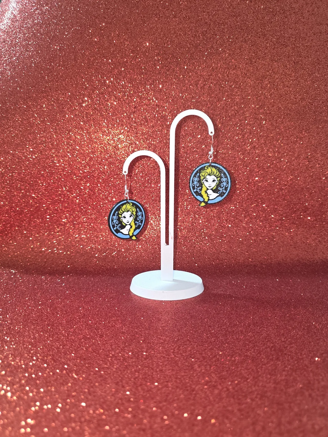 Elsa earrings view 3