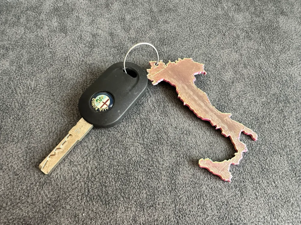 Italy Keychain by Adivor MakerWorld