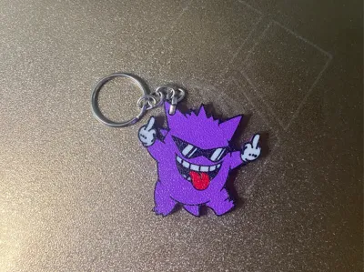 Gengar Cool Keychain 