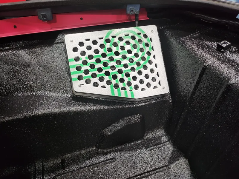 C4 corvette rear speaker grills 