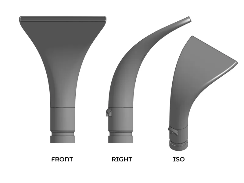 Wide Nozzle Adapter for Dyson V6 / DC62