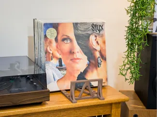 Vinyl Record Holder – Flip Through Style