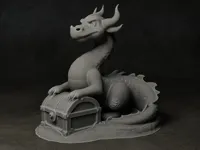 Dragon gardien de coffre — photo 2