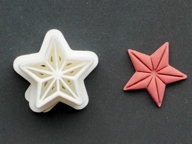 Star Polymer Clay Cutter For Earrings Necklaces