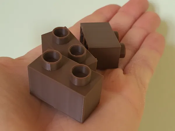 Brique de construction compatible Duplo