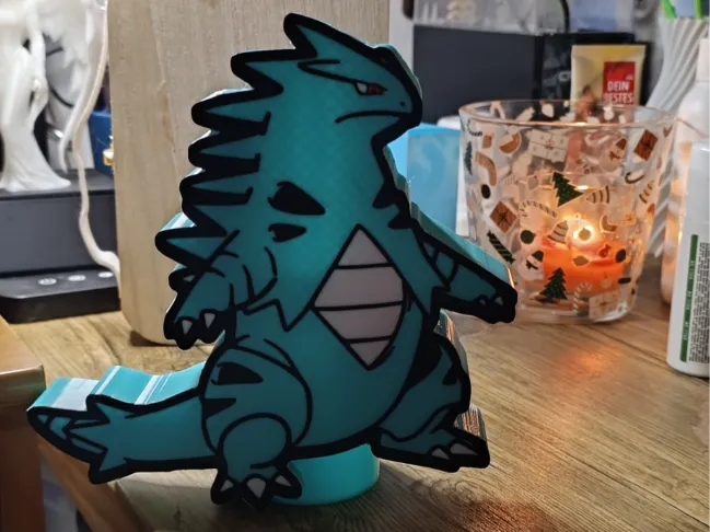 Pokemon Tyranitar holder pen