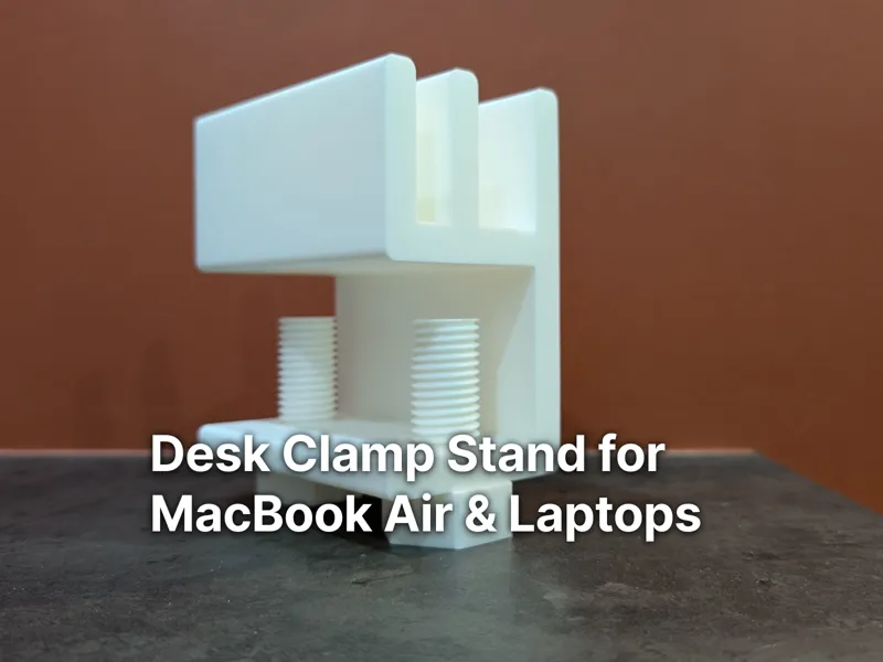 Desk Clamp Stand for MacBook Air & Laptops