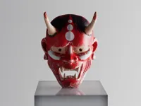 Ornements masque de démon — photo 3