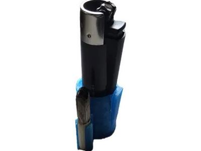 Klipper or lighter holder with additional holder