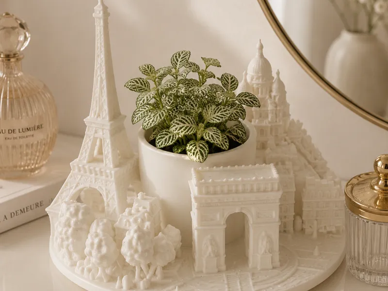 Paris Landmark Planter – Decorative Plant Pot 
