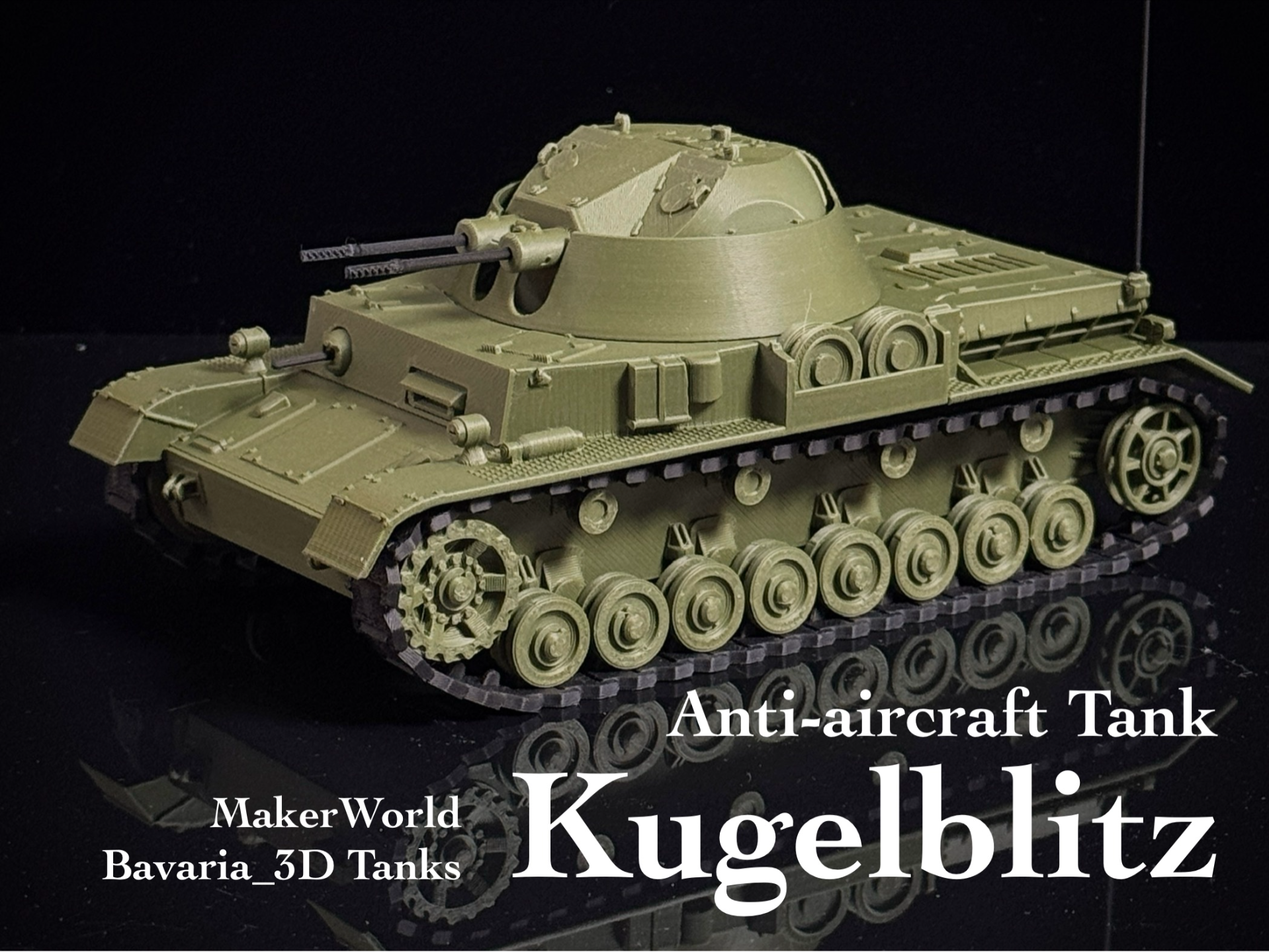 Flakpanzer IV Kugelblitz Anti‑aircraft Tank 1/35 - 1