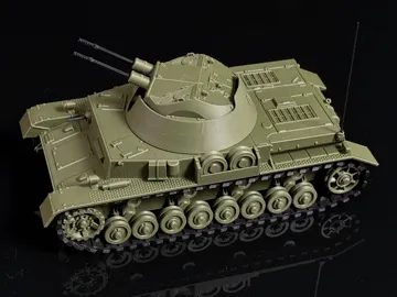 Soporte: Flakpanzer IV Kugelblitz Anti‑aircraft Tank 1/35 — vista de referencia 3