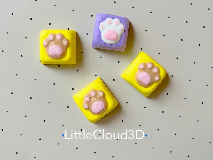 Cute Paw Keycap