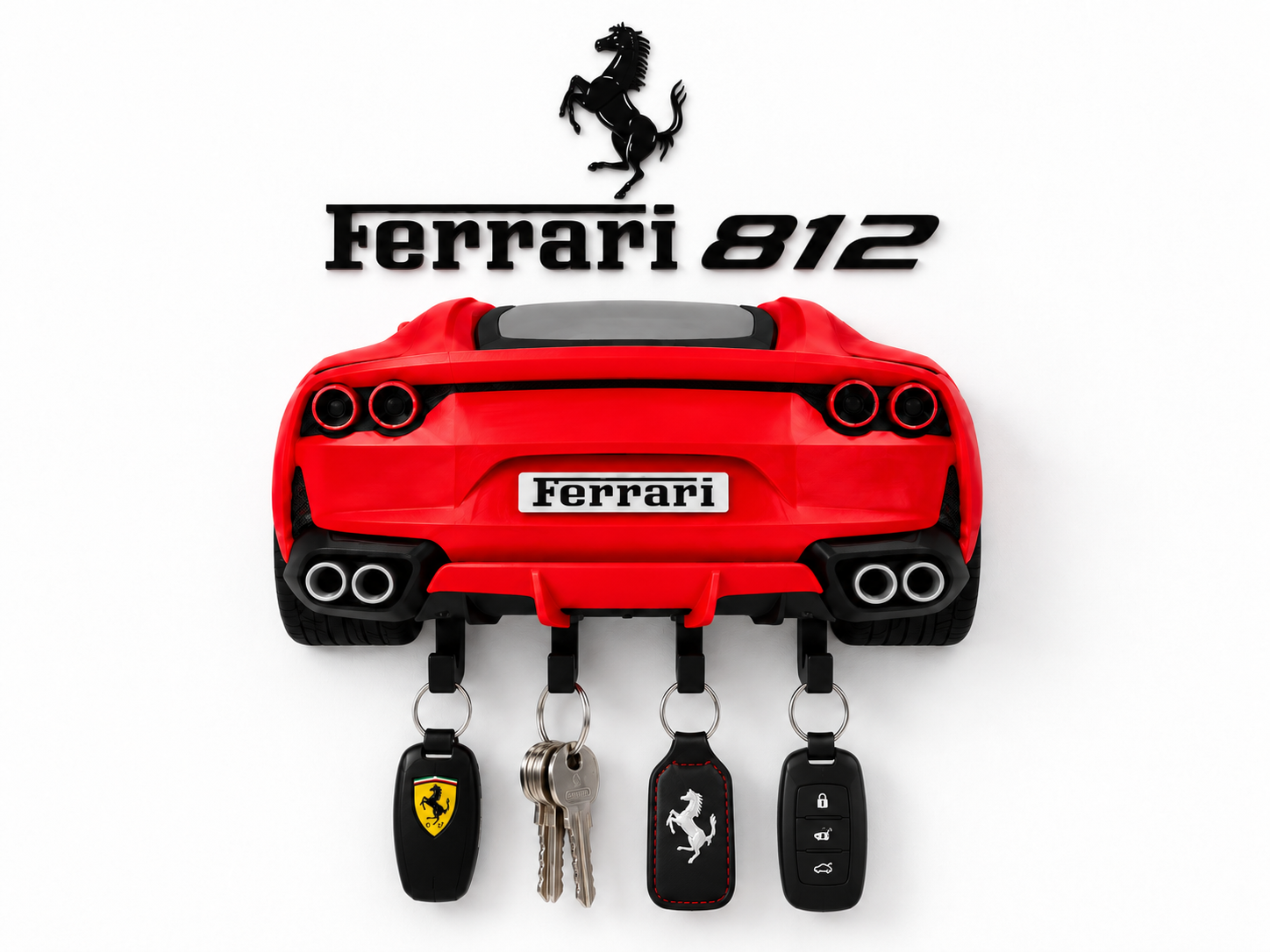 Ferrari 812 Superfast – Support mural porte-clés - 1