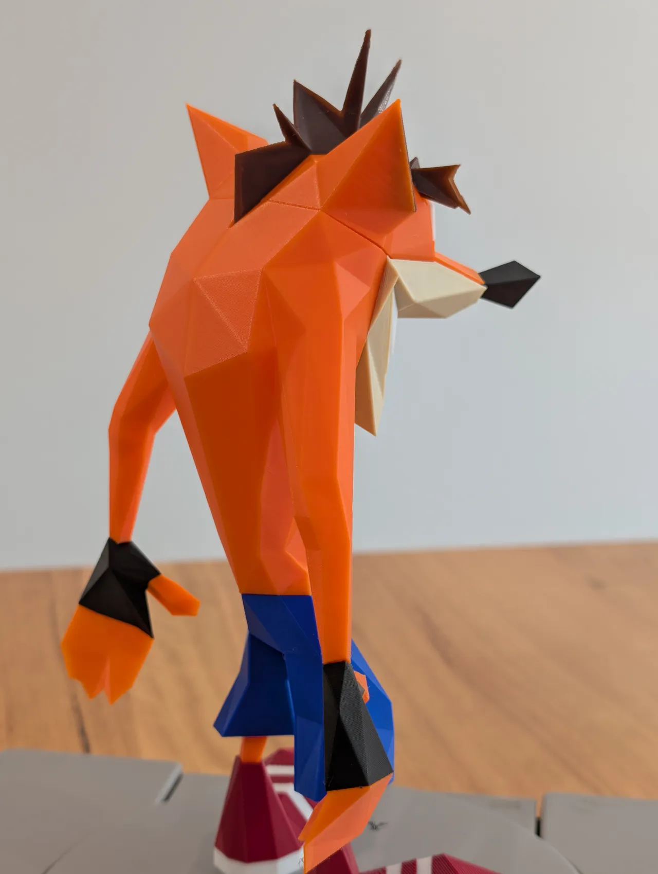 Crash Bandicoot Figure - Low Poly PS1 - NO AMS view 4
