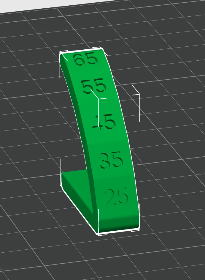 Overhang test