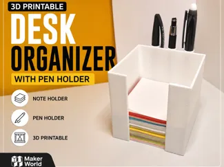 Note & Pen Holder