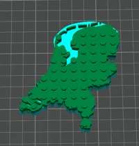 Netherlands 2 color Islands
