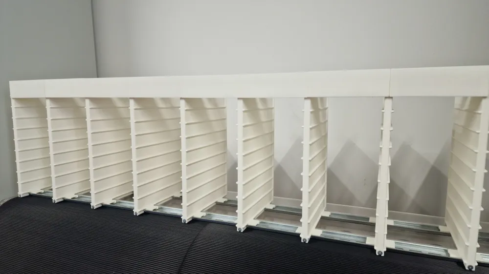 Adjustable PCB cards holder mount on DIN - Free 3D Print Model - MakerWorld