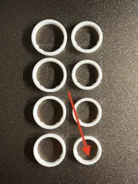Size 6 V1, 0.08mm layer, 2 walls, 10% infill