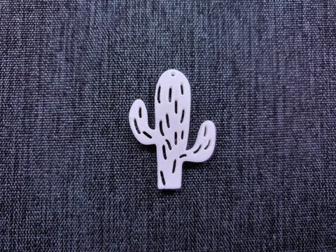 Cactus Earring view 2