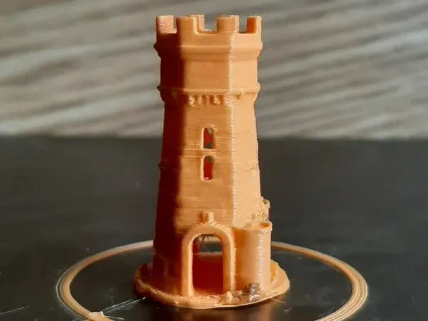CASTLE TOWER CANDLE HOLDER