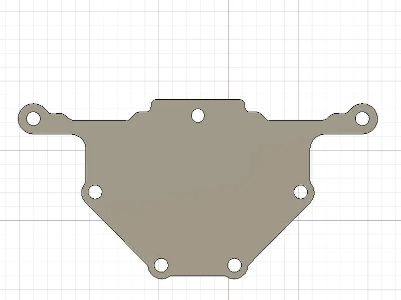 Servo Saver Platte