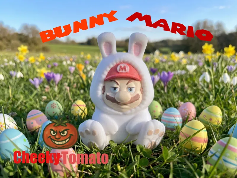 Mario Bunny DeskBuddy