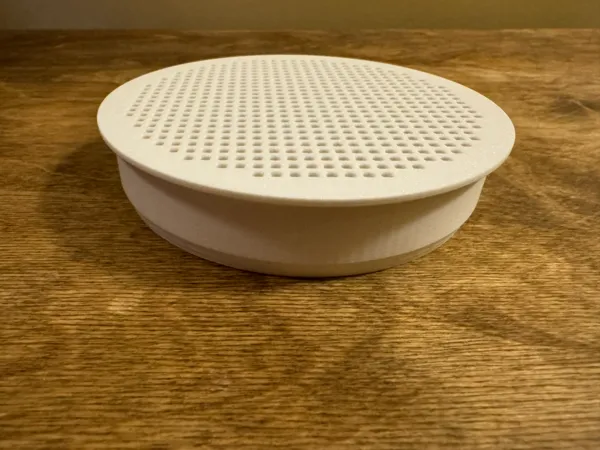 Grille de ventilation compatible scie-cloche 4 pouces