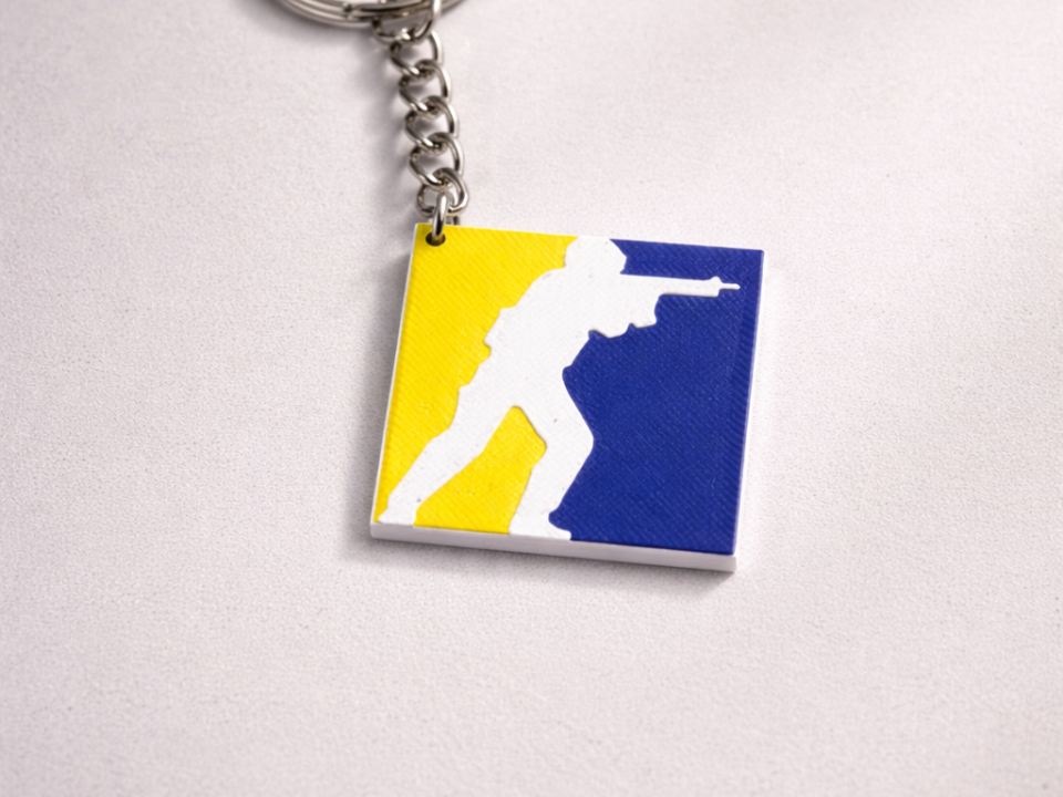 Counter Strike Keychain