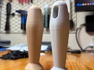 File Handle with Hole