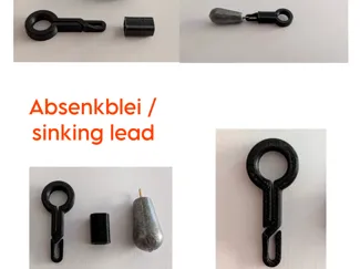 Absenkblei / sinking lead / Backlead